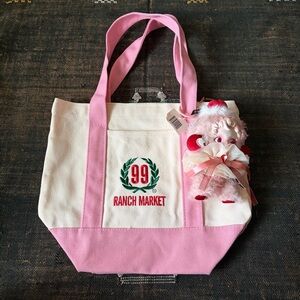 NWT 99 Ranch Mini Market Tote in Pink